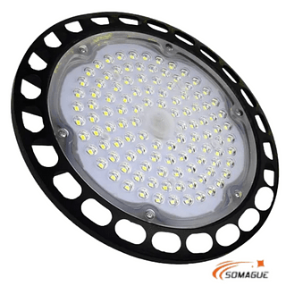 Luminaria Ufo Branco frio Led 200w Highbay Galpao Bivolt Industrial