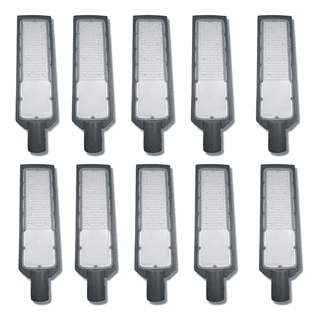kit 12x Luminárias Pública Led 150w P/ Poste Iluminação Bivolt 6500k
