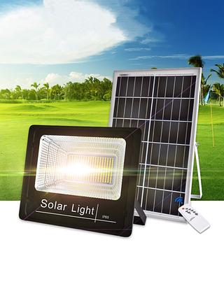 Refletor Holofote 60w Painel Solar Ip 66 Proteção