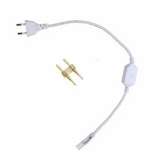 Conector Plug Mangueira Tomada Neon Led Bivolt Oferta